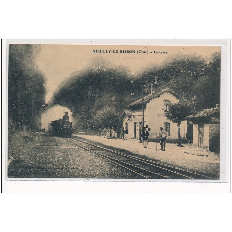 NEUILLY-le-BISSON : la gare - tres bon etat