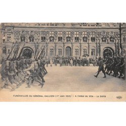 PARIS - Funérailles du Général Italien - 1 Juin 1916 - A l'Hôtel de Ville - Le Défilé - très bon état
