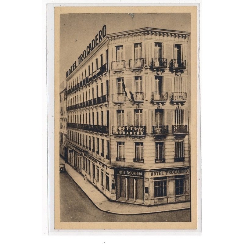 NICE : hotel torcadero, 24 rue paganini - tres bon etat