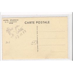 NICE : hotel splendid, le bar - tres bon etat