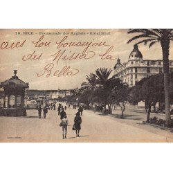 NICE : promenade des anglais hotel rhul - tres bon etat