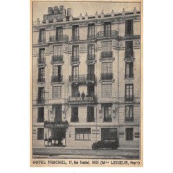 NICE : hotel trachel 17 rue trachel - tres bon etat