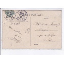 MAICHE: sécheresse de 1906, l'étiage au saut du doubs - état