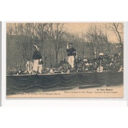 PYRENEES-ATLANTIQUES : danses antiques du pays basque, concours de sauts basques - tres bon etat