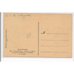 PYRENEES-ATLANTIQUES : labouche, groupe de luziens et luziennes, danseurs et danseuses du labourd - tres bon etat