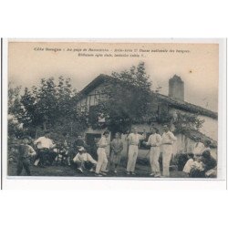 PYRENEES-ATLANTIQUE : au pays de ramunicho, arin-arin !!! danse nationale des basques - tres bon etat