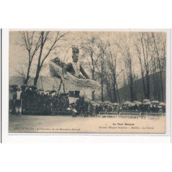 PYRENEES-ATLANTIQUES : sauteur basque souletin, (saldia) le cheval - etat