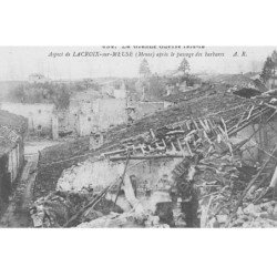 LACROIX-sur-MEUSE : apres le passage des barbares - tres bon etat