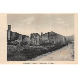 LOUPMONT : vue generale du village, ruine - tres bon etat