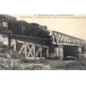 REVIGNY : le pont de la ligne de vouziers apres son retablissement bataille de la marne 6 12 sept 1914 - tres bon etat