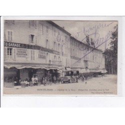 MONTELIMAR: avenue de la gare, départ des autobus pour le teil - très bon état