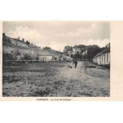 SAMPIGNY : la cour du chateau - tres bon etat