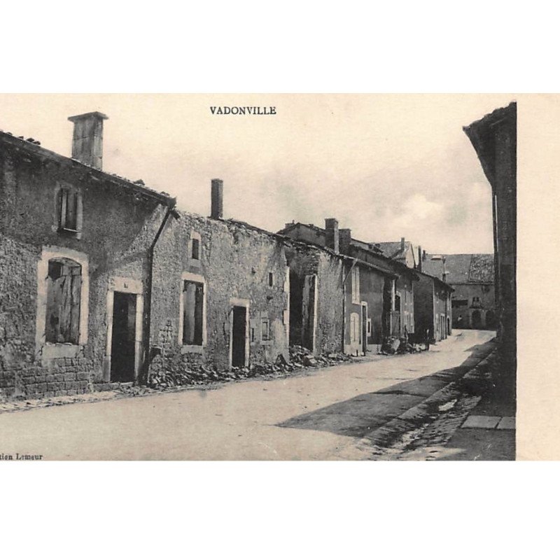 VADONVILLE : ruines - tres bon etat