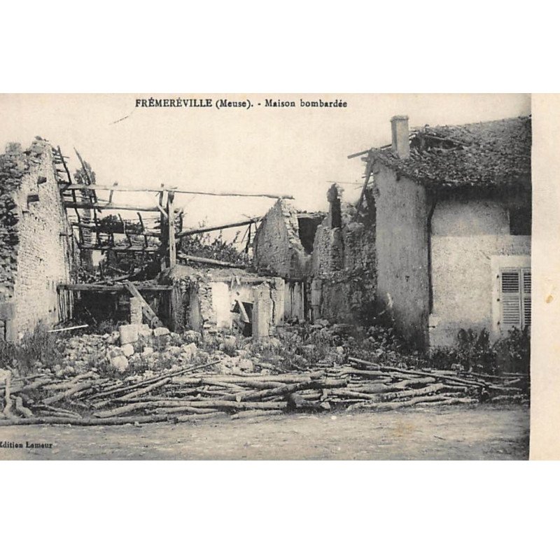 FREMEREVILLE : maison bombardée - tres bon etat