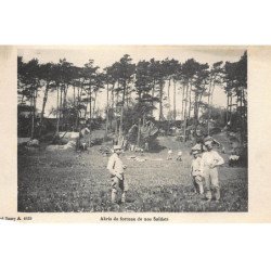 MEUSE : abris de fortune de nos soldats - tres bon etat