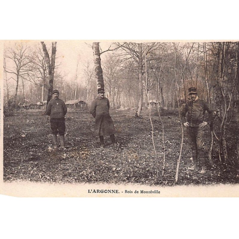 MONZEVILLE : bois de monzeville - tres bon etat