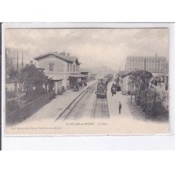 SAINT-VALLIER-sur-RHONE: la gare - très bon état