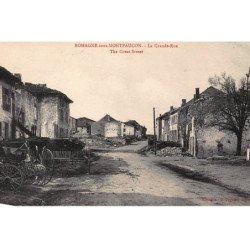 ROMAGNE-sous-MONTFAUCON : la grande-rue - tres bon etat