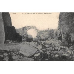AVOCOURT : ruines d'avocourt - tres bon etat