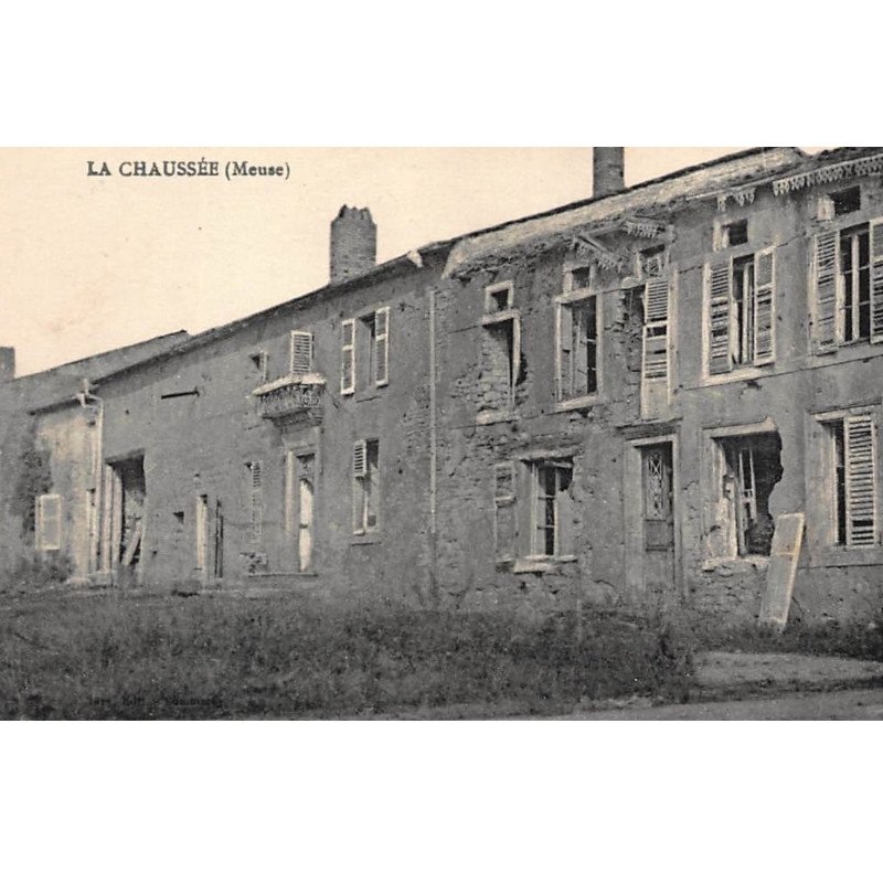 LA CHAUSSEE : batiment ruine - tres bon etat