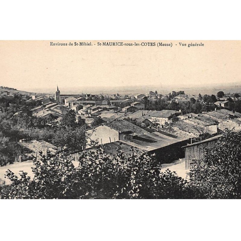 SAINT-MAURICE-sous-les-COTES : vue generale - tres bon etat