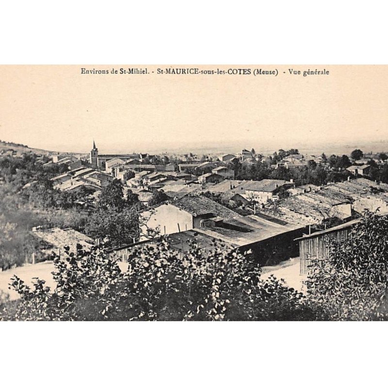 SAINT-MAURICE-sous-les-COTES : vue generale - tres bon etat