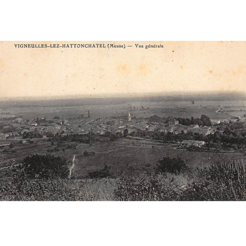 VIGNEULLES-lez-HATTONCHATEL : vue generale - etat