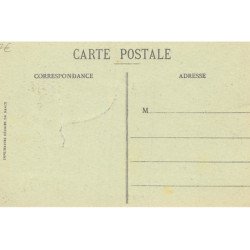 BROCOURT : vue interieur du village, eglise - etat