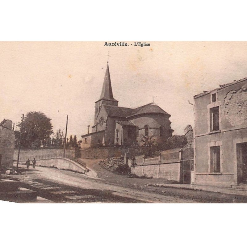AUZEVILLE : l'eglise - tres bon etat