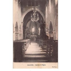 AUZEVILLE : interieur de l'eglise - tres bon etat