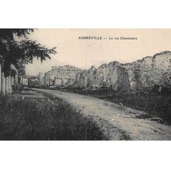 AUBREVILLE : la rue chanteraine - tres bon etat