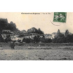 CLERMONT-en-ARGONNE : vue de l'est - etat