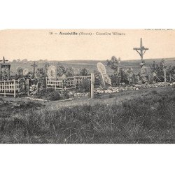AUZEVILLE : cimetiere militaire - tres bon etat