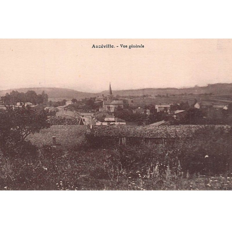 AUZEVILLE : vue generale - etat