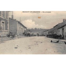 BRABANT-en-ARGONNE : rue principale - tres bon etat