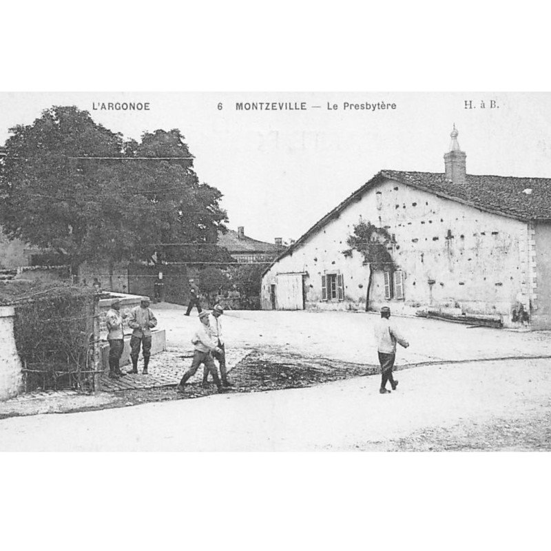 MONTZEVILLE : le presbytere - tres bon etat