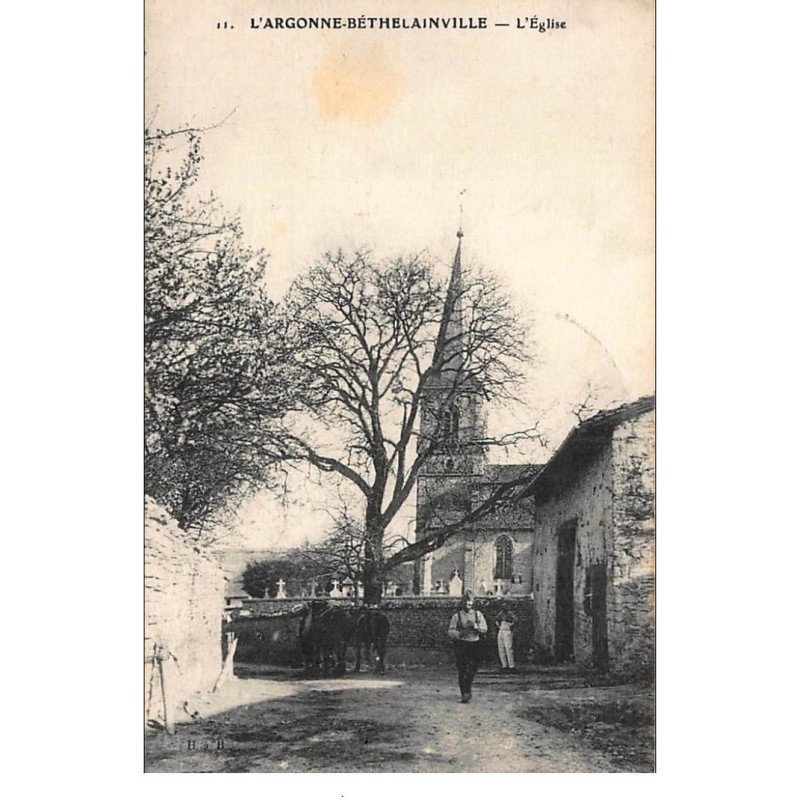 BETHELAINVILLE : l'eglise - tres bon etat