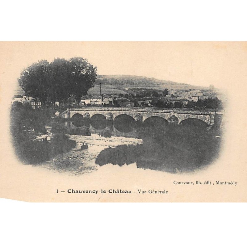 CHAUVENCY-le-CHATEAU : vue generale - tres bon etat
