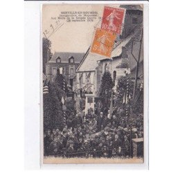 BERNEVILLE-en-ROUMOIS: inauguration du monument, aux morts de la grande guerre 1919 - très bon état