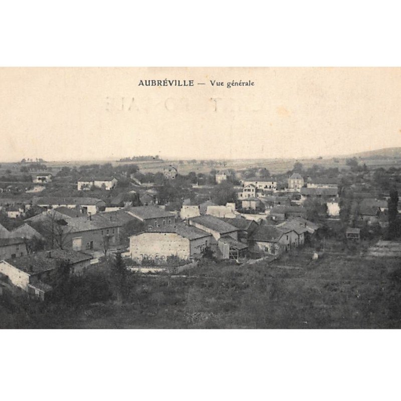 AUBREVILLE : vue generale - tres bon etat