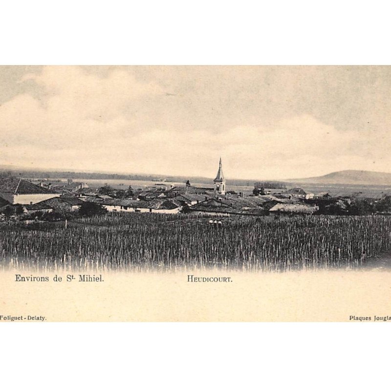 HEUDICOURT : vue generale - tres bon etat