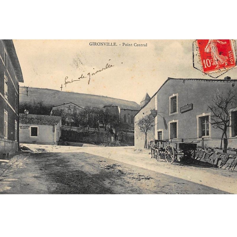 GIRONVILLE : point central - tres bon etat