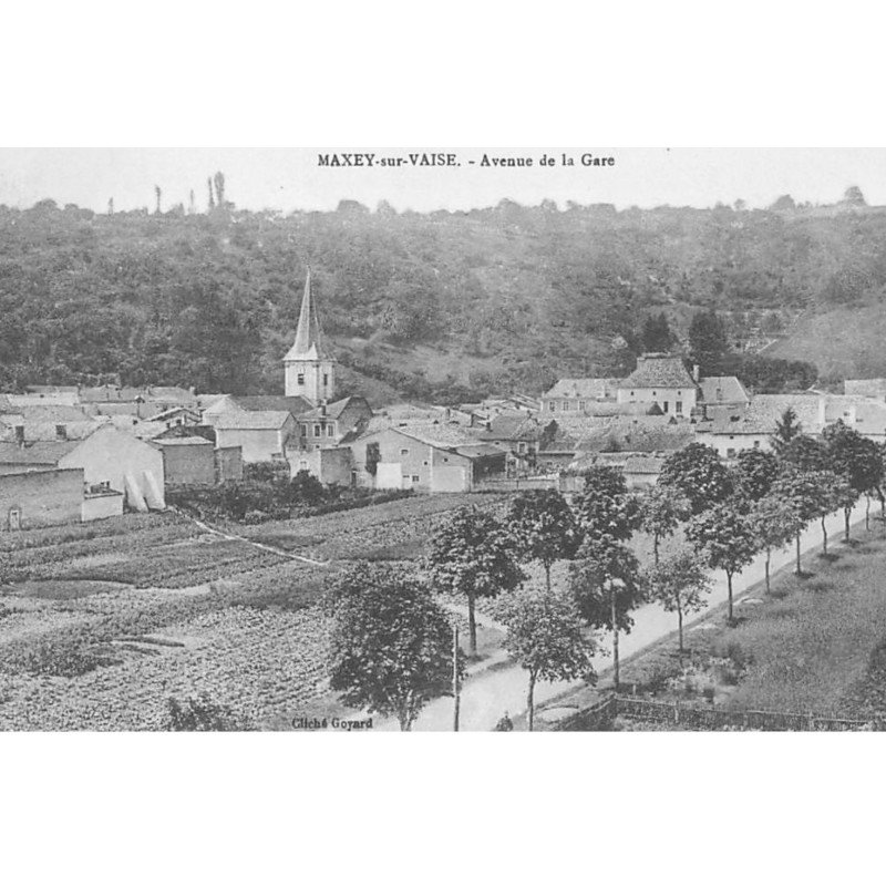 MAXEY-sur-VAISE : avenue de la gare - tres bon etat