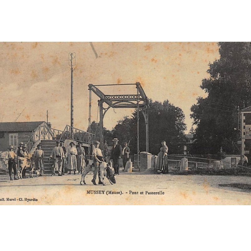MUSSEY : pont et passerelle - etat