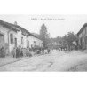 ESNES : rue de l'eglise et le cimetiere - tres bon etat