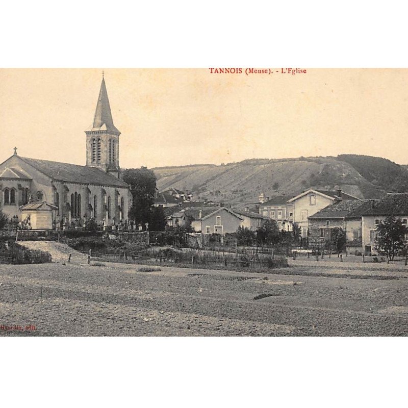 TANNOIS : l'eglise - tres bon etat