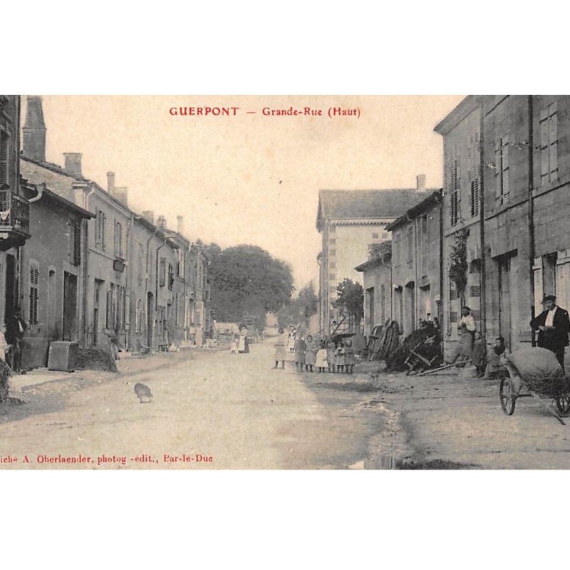 GUERPONT : grande-rue (haut) - tres bon etat