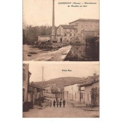 GUERPONT : manufacture de meubles en osier, petite rue - tres bon etat