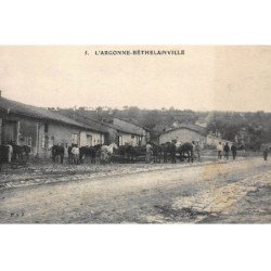 BETHELAINVILLE : chevaux, personnages - tres bon etat