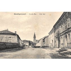 BAUDIGNECOURT : grande-rue, cote sud - tres bon etat
